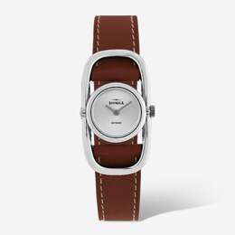 Shinola Detroit женские часы The Bike Lock S0120226482 с серебряным циферблатом 7145770614844 | multi