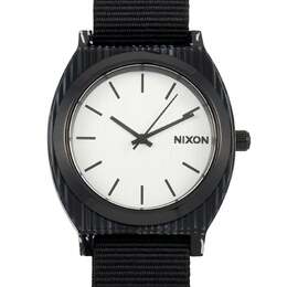 Часы Nixon Time Teller из ацетата, полностью черные/серебристые, 40 мм, A327-2345 6906226606140 | multi