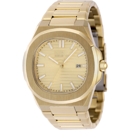 Invicta Speedway Quartz Gold Dial Mens Watch - Model No. 48520