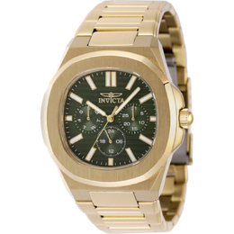 Invicta Speedway Quartz Green Dial Mens Watch Model:48523