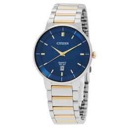 Citizen Quartz Blue Dial Mens Watch bi5124-50l