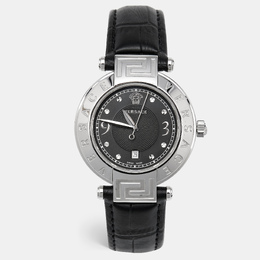 Versace Reve 68Q Women's Wristwatch, Model Number: 35 mm Black Dial