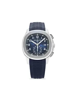 PRE-OWNED PATEK PHILIPPE 27254083 AQUANAUT TRAVEL TIME SIZE 42MM