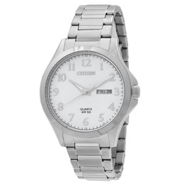 Citizen Quartz White Dial Mens Watch bf2021-82a