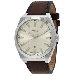 Fossil Everett Quartz Champagne Dial Mens Watch FS6071