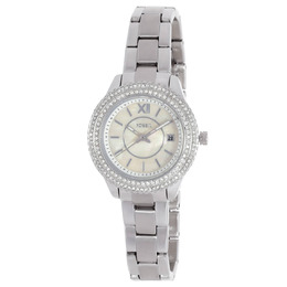 Fossil Stella ES5137 - Ladies Quartz Watch with Mother of Pearl Dial