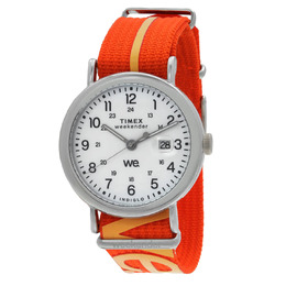 Timex Weekender TW2W99500 Mens Quartz White Dial Watch