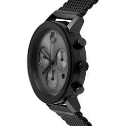 Movado Мужские часы 3600810 Bold Evolution Swiss Quartz Black Chronograph 42 мм 7795977388092 | black