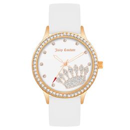 Женские часы Juicy Couture из силикона, белый 7868377694268 | white
