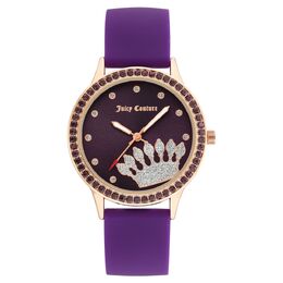 Женские часы Juicy Couture из силикона, фиолетовый 7868365766716 | purple