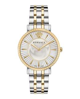 Часы V-Eternal Versace, цвет two tone/two tone/silver 7918346993724 | two tone/two tone/silver