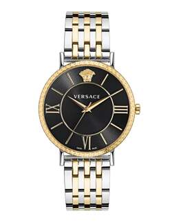 Часы V-Eternal Versace, цвет two tone/two tone/black 7918365802556 | two tone/two tone/black