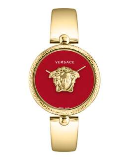 Часы Palazzo Empire Versace, золотой/золотой/красный 7780193140796 | gold/gold/red