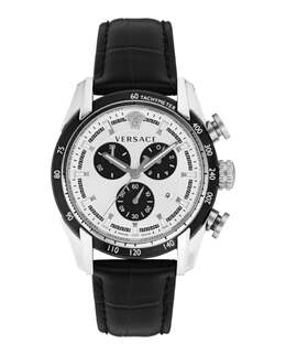 Часы с ремешком V-Ray Versace, цвет black/stainless steel/silver 7244146933820 | black/stainless steel/silver