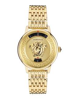 Часы Medusa Icon Versace, цвет gold/ip yellow gold/gold 7480865783868 | gold/ip yellow gold/gold