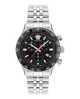 Часы Hellenyium Chrono Versace, цвет silver/stainless steel/black 7792436838460 | silver/stainless steel/black