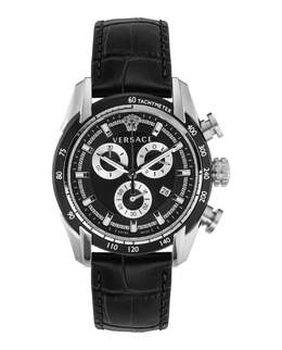 Часы с ремешком V-Ray Versace, цвет black/stainless steel/black 7763147620412 | black/stainless steel/black