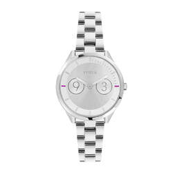 Женские часы Furla Metropolis с серебристым циферблатом из нержавеющей стали, серебряный 6960932552764 | silver