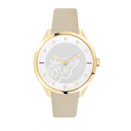 Женские часы Furla Metropolis с серебристым циферблатом из телячьей кожи, серый 6960932421692 | grey