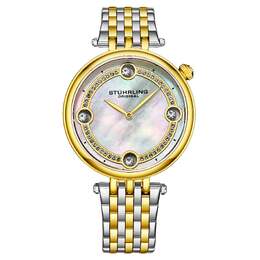 Часы женские Stuhrling, серебряный/золотой 6541609009212 | silver/gold