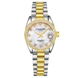 Часы женские Stuhrling, серебряный/золотой 6541608321084 | silver/gold