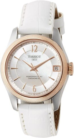 Женские автоматические часы Tissot T-Classic Ballade 30 мм, белый 7083711889468 | white