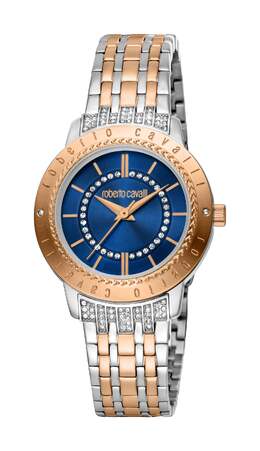 Часы женские Roberto Cavalli, цвет two tone silver & rose gold 7314989940796 | two tone silver & rose gold