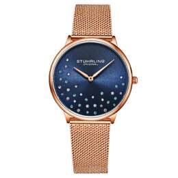 Часы женские Stuhrling, розовый/синий 6541607796796 | rose/blue