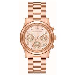 Женские кварцевые часы Michael Kors Runway 38 мм, розовый 7916339265596 | rose gold