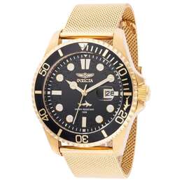 Invicta Мужские кварцевые часы Pro Diver 43 мм, цвет silver and gold 7916368396348 | silver and gold