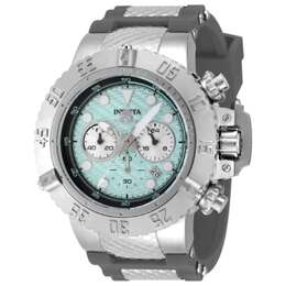 Invicta Мужские кварцевые часы Subaqua 50 мм, серебряный 7916356108348 | silver