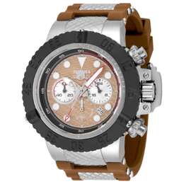Invicta Мужские кварцевые часы Subaqua 50 мм, серебряный 7916326551612 | silver