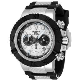 Invicta Мужские кварцевые часы Subaqua 50 мм, серебряный 7916337561660 | silver