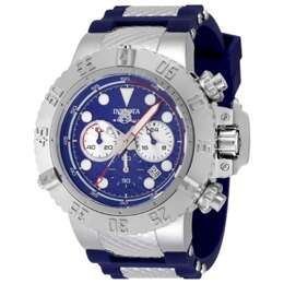 Invicta Мужские кварцевые часы Subaqua 50 мм, синий 7916322717756 | blue