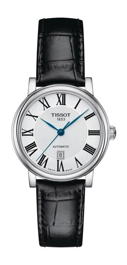 Женские автоматические часы Tissot Carson 30 мм, черный 7792971972668 | black