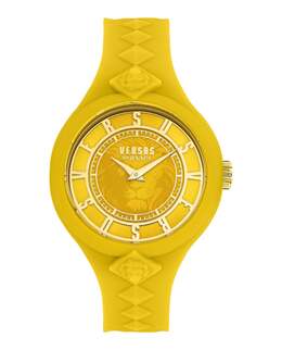 Часы с ремешком Fire Island Studs Versus Versace, желтый/желтый/желтый 7632070770748 | yellow/yellow/yellow