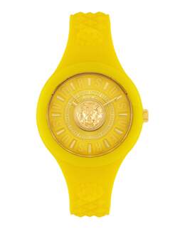 Часы Fire Island Lion Strap Versus Versace, желтый/желтый/желтый 7632029646908 | yellow/yellow/yellow