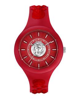 Часы Fire Island Lion Strap Versus Versace, красный/красный/красный 7632031580220 | red/red/red