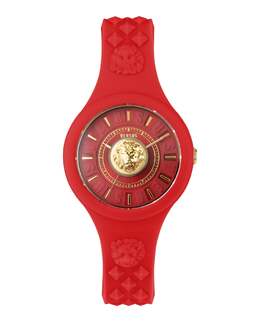 Часы Fire Island Lion Strap Versus Versace, красный/красный/красный 7632163209276 | red/red/red