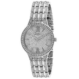 Женские часы Bulova с серебряным циферблатом 7047030964284 | silver