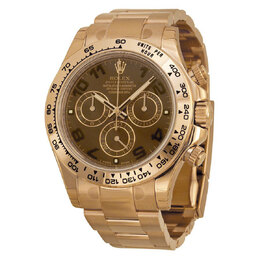 Pre-owned Rolex Cosmograph Daytona 18K Everose Gold Chronograph Mens Watch Reference: 116505CHAO