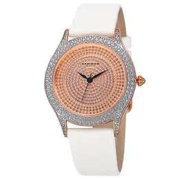 AK896 Деловые часы в круглом корпусе Akribos XXIV, розовое золото m848572073158 | rose gold