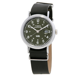 Timex Weekender Quartz Green Dial Mens Watch TW2W87000