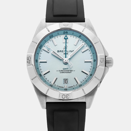 Breitling Chronomat P32398101C1S1 - Stainless Steel Ice Blue Dial Men's Watch