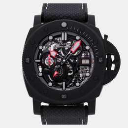 Panerai Submersible S Brabus Black Ops Edition Carbotech PAM1240 Automatic Carbotech Skeleton Dial Men's Wristwatch 47mm 1136048