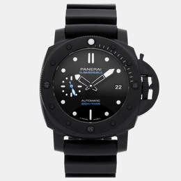 Panerai Submersible PAM1231 Automatic Carbotech Black Dial Men's Wristwatch 42mm 1136052