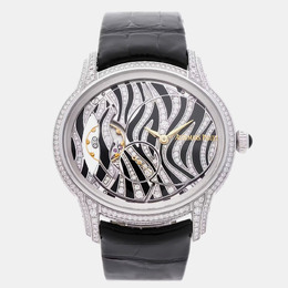 Audemars Piguet Millenary 77249BC.ZZ.A102CR.01 Manual Winding White Gold Diamond Dial Men's Wristwatch 39.5mm 1140788