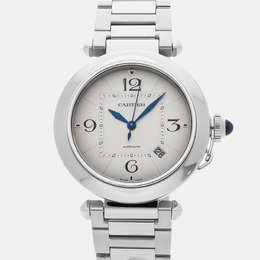Cartier Pasha De Cartier WSPA0009 Automatic Stainless Steel Silver Dial Men's Watch 41mm