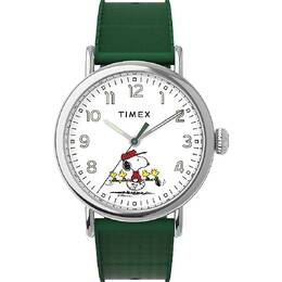 Timex X Peanuts Quartz White Dial Watch TW2W78900VQ