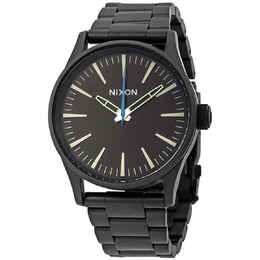 Nixon Sentry A450712 Mens Watch Black Dial